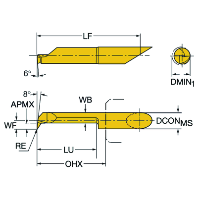 CXS-06T098-20-6225R 7014Sandvik Coromant