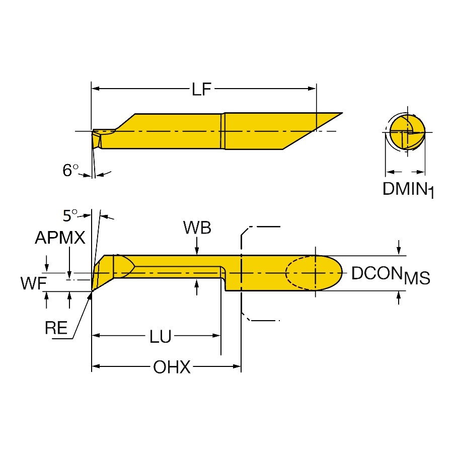 EXS-04T095-05-3210L EPM15 Эквивалент EXS-04T095-05-3210L EPM15/ Вставка токарная для мелкоразмерной обработки