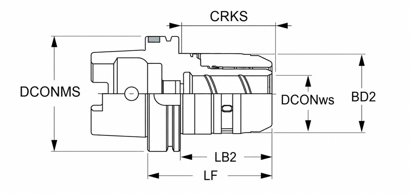 HSK100AH135HC32 Эквивалент Патрон силовой HSK100AH135HC32 Эквивалент