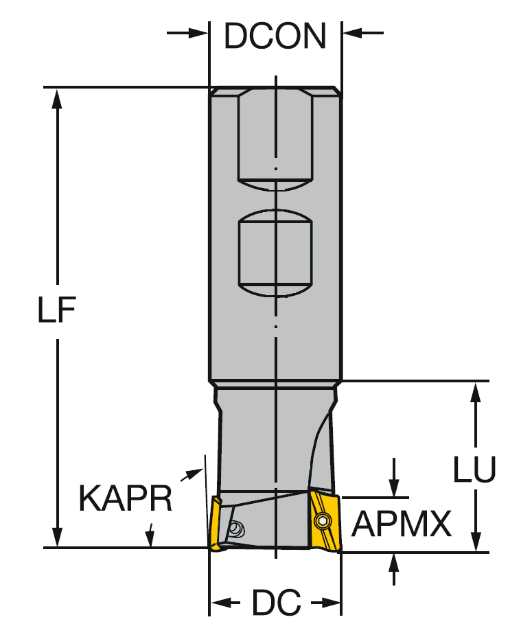 ME90S-032B32ME11-5  ME90S-032B32ME11-5/ Фреза для обработки уступов