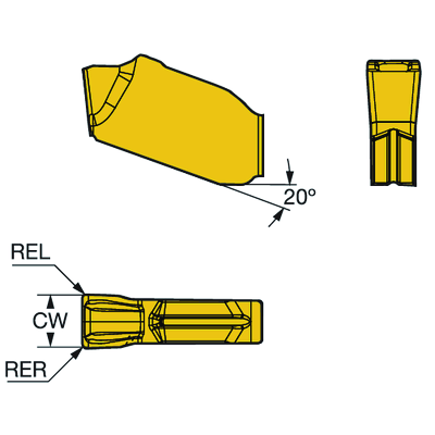 QD-NH-0400-025M-PM 1130Sandvik Coromant