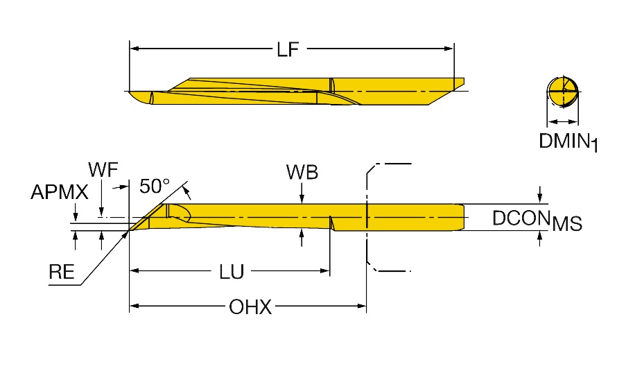 EXS-05T140A05-5240R EPM15 Эквивалент Твердосплавная вставка EXS-05T140A05-5240R EPM15 Эквивалент